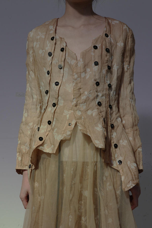 MUTEDANCE MD20SS-KAL09 bestickte Jacke